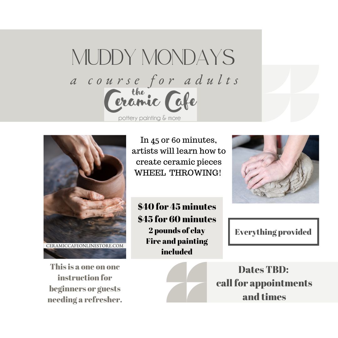 Guided classes Ceramic Cafe Kansas City